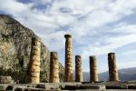 Ruins in the Sanctuary at Delphi