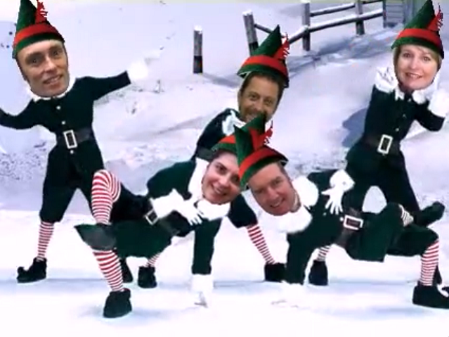 A christmas card from us to you