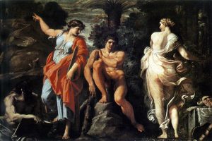 Hercules at the Crossroads by Carracci