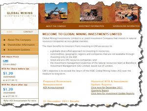 20120511 Snapshot of the GMI website