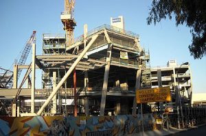 Perth Arena under construction